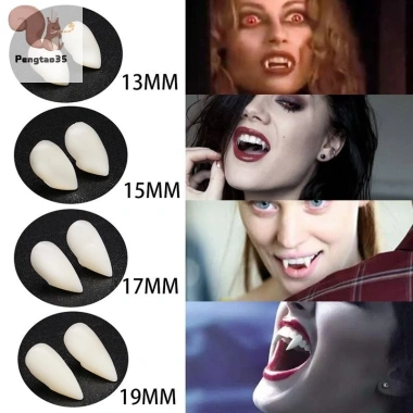 Trang Phục Halloween Bloodcurdling Ma Cà Rồng Người Sói - Phương Răng Giả Fad COD Giá 34.320 VNĐ
