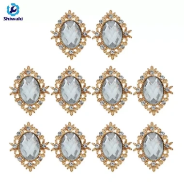 Trang sức bling crystal kim cương giả mặt sau phẳng - Giá 46.200₫, giảm từ 57.750₫