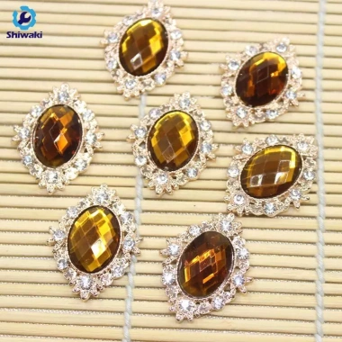 Trang sức bling crystal kim cương giả mặt sau phẳng - Giá 46.200₫, giảm từ 57.750₫
