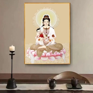 Tranh Thêu Chữ Thập Tượng Phật Guanyin Phong Cách Mới 2.023 Giá ưu đãi 308.692 VND 3 Tranh Thêu Chữ Thập Tượng Phật Guanyin Phong Cách Mới 2.023 Giá ưu đãi 308.692 VND 3