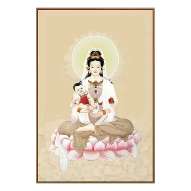Tranh Thêu Chữ Thập Tượng Phật Guanyin Phong Cách Mới 2.023 Giá ưu đãi 308.692 VND