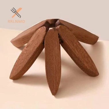 Trivets Đứng Gỗ Thiết Kế Độc Đáo Chống Bỏng, Chịu Nhiệt, Coaster Bàn Ăn - 75.060₫