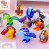 Trứng Biến Hình Xoắn - Đồ Chơi Giáo Dục Trẻ Em, Quà Tặng Sáng Tạo, 41.250₫ COD 6