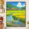 Truyện Tranh Hayao Miyazaki 2.026 In Chữ Thập Thêu Ren Anime Tay Thêu - Thành Phẩm 316.648 VND 2