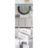 Tủ Cửa Bếp Châu Âu Tay Cầm Chắc Chắn, Ngăn Kéo, Đen Phong Cách Mỹ Tối Giản QBY0 9