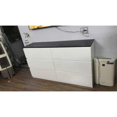Tủ gỗ đa năng 6 hộc kéo A37 Tủ quần áo em bé, nail, phòng ngủ, phòng khách, Spa giảm giá 12,19 tr 7
