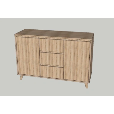 Tủ gỗ đa năng D120 C70 sâu 35 - Thiết kế hiện đại, tiết kiệm không gian, giá chỉ 2.875.000 VND