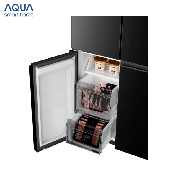 Hình ảnh sản phẩm Tủ lạnh Aqua Inverter 506L Multi Door AQR-MD6.330XA - Bảo hành 2 năm, Freeship, 15.99 triệu