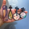 Tủ lạnh gỗ Chu Hợp phong cách cổ xưa Trung Quốc – sáng tạo, trang trí lưu niệm, giá ưu đãi 58k