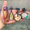 Tủ lạnh gỗ Chu Hợp phong cách cổ xưa Trung Quốc – sáng tạo, trang trí lưu niệm, giá ưu đãi 58k 2