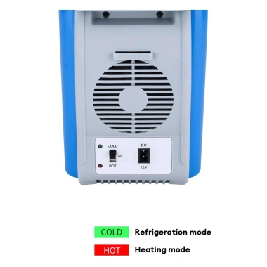 Tủ lạnh mini 7,5 lít đa năng, nhỏ gọn cho ô tô & gia đình, nhiệt độ 15-25°C, giá 408.000₫ 3