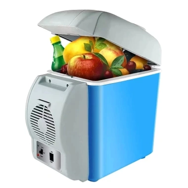 Tủ lạnh mini 7,5 lít đa năng, nhỏ gọn cho ô tô & gia đình, nhiệt độ 15-25°C, giá 408.000₫ 4