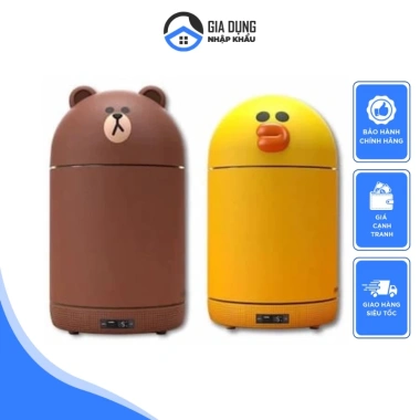 Tủ Lạnh Mini Ccomo Line Friends Đựng Mỹ Phẩm, Đồ Dùng Cá Nhân, Đồ Uống, Loa Bluetooth, Nhập Hàn