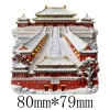 Tủ lạnh nam châm kim loại 3D Tử Cấm Thành Bắc Kinh – Lưu niệm du lịch Taihe Cung, 249.700₫ 7