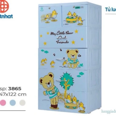 Tủ Lucky 5 Tầng Việt Nhật – Đa mẫu, Giá ưu đãi 1,220,000₫, giá gốc 1,464,000₫ 2