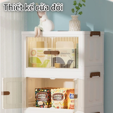 Tủ lưu trữ 5 tầng siêu lớn, đa năng bánh xe - Phòng khách, khách sạn - Giá 334.000₫ 5