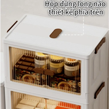 Tủ lưu trữ 5 tầng siêu lớn, đa năng bánh xe - Phòng khách, khách sạn - Giá 334.000₫ 6