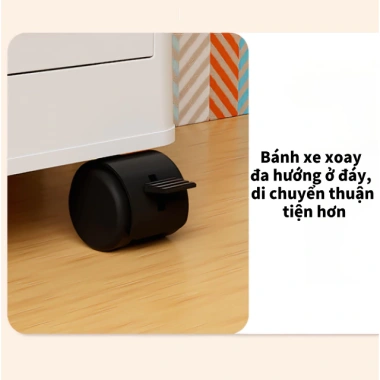 Tủ lưu trữ 5 tầng siêu lớn, đa năng bánh xe - Phòng khách, khách sạn - Giá 334.000₫ 9