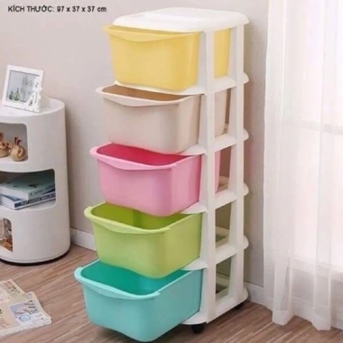Tủ Nhựa Đa Sắc 5 Tầng Việt Nhật Chính Hãng - Giá 372.000đ Giảm Đến 20%