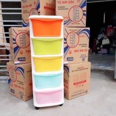 Tủ Nhựa Đa Sắc 5 Tầng Việt Nhật Chính Hãng - Giá 372.000đ Giảm Đến 20%
