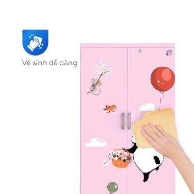 Tủ nhựa Louis QUI PHÚC - Tủ treo quần áo lớn, chắc chắn, tiện dụng, an toàn, tặng móc - 1.893.379₫ 6