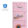 Tủ nhựa Lucky 3 tầng QUI PHÚC - Nhỏ gọn, tiện lợi, dễ lắp ráp, phù hợp mọi không gian - Giá 468.219 VND 5