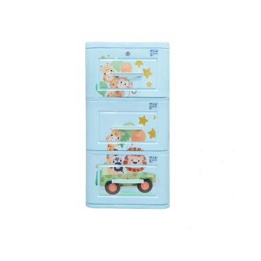 Tủ nhựa Lucky 3 tầng QUI PHÚC - Nhỏ gọn, tiện lợi, dễ lắp ráp, phù hợp mọi không gian - Giá 468.219 VND 10