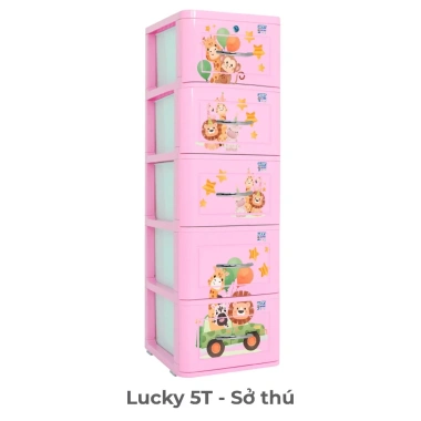 Tủ nhựa Lucky 5 tầng QUI PHÚC HỎA TỐC, tiện lợi, chắc chắn, lắp ráp nhanh cho bé 9 Tủ nhựa Lucky 5 tầng QUI PHÚC HỎA TỐC, tiện lợi, chắc chắn, lắp ráp nhanh cho bé 9