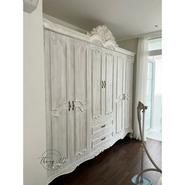 Tủ quần áo chạm khắc cổ điển sơn màu giai cổ - Giá ưu đãi 45 triệu, Tiệm Decor Tháng 10 2 Tủ quần áo chạm khắc cổ điển sơn màu giai cổ - Giá ưu đãi 45 triệu, Tiệm Decor Tháng 10 2