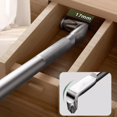 Tua vít khuỷu tay góc phải 90° từ tính kèm cờ lê lục giác - Dùng cho sửa xe đạp, giảm còn 59.400₫