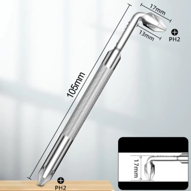 Tua vít khuỷu tay góc phải 90° từ tính kèm cờ lê lục giác - Dùng cho sửa xe đạp, giảm còn 59.400₫ 10 Tua vít khuỷu tay góc phải 90° từ tính kèm cờ lê lục giác - Dùng cho sửa xe đạp, giảm còn 59.400₫ 10