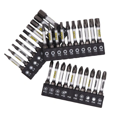 Tua vít kim loại từ tính Torx lục giác hạng nặng - Giá chỉ 101.200đ - Đế Bit kèm