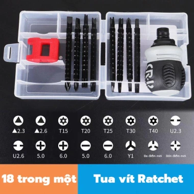 Tua Vít Trợ Lực Đảo Chiều Nam Châm Thép CR-V Bền Bỉ - Giá 45.000đ