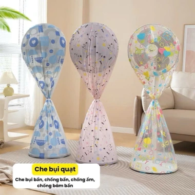 Túi Bọc Quạt Chống Bụi Cỡ Lớn PEVA Trong Suốt – Bảo Vệ Toàn Bộ, Giá 36.900đ 3