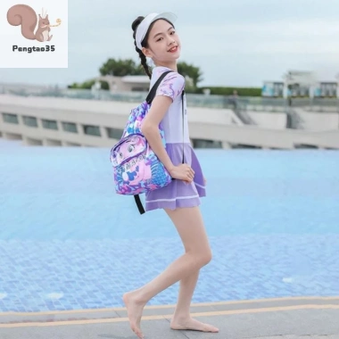 Túi bơi tách ướt khô đeo vai trẻ em chống thấm nước – Túi đựng đồ thể thao COD