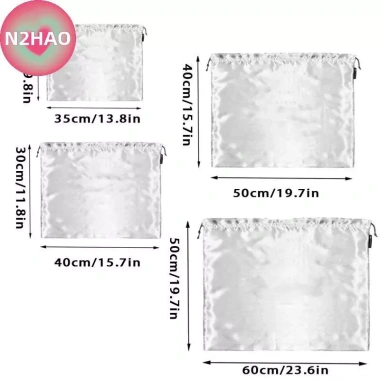 Túi Bụi Vải Lụa Chống Bụi Du Lịch Dây Rút - Bảo Quản Đựng Đồ Giá 59.292₫