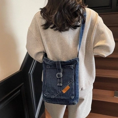 Túi Denim Khóa Đa Năng, Đựng Điện Thoại Cho Người Đi Lại – Giảm Giá 22%