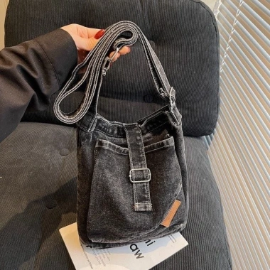 Túi Denim Khóa Đa Năng, Đựng Điện Thoại Cho Người Đi Lại – Giảm Giá 22%