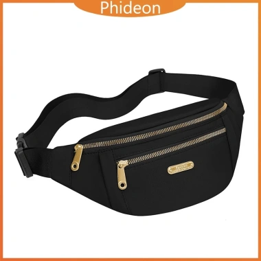 Túi đeo hông Phideon chống thấm nước, dây đai điều chỉnh, dùng cho chạy bộ và du lịch, giá 54.000đ