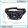 Túi đeo thắt lưng fanny pack 4.5L đen nam và nữ - Đựng điện thoại, giảm 20% 7