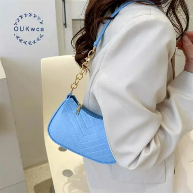 Túi Đeo Vai Nữ OUKwca Màu Trơn - Nhẹ Cân, Nách Tiện Lợi, Giảm 19% Chỉ 73.764đ