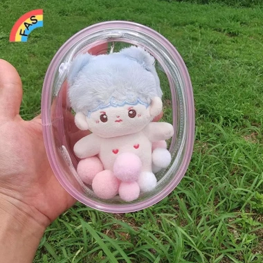 Túi đựng búp bê 10cm PVC trong suốt – Hộp trưng bày anime VN, chỉ 59,070₫