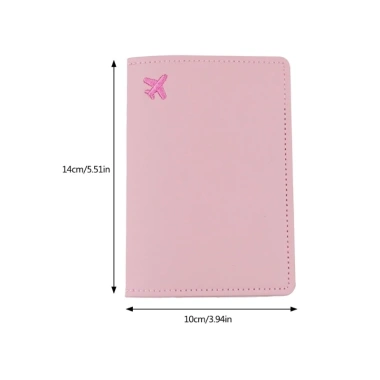 Túi đựng hộ chiếu da PU JOY – Thêu thanh lịch, giá đỡ vé, du lịch & doanh nghiệp – 72.939₫