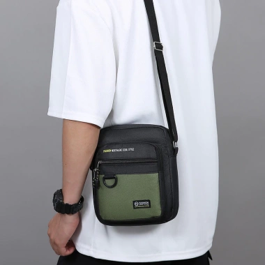 Túi Messenger Nam Oxford Đen Đeo Vai – Chống Thấm Nước, Chống Mài Mòn, Dung Lượng Lớn, Giá 118.800₫