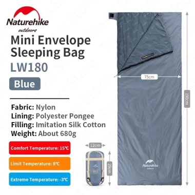 Túi Ngủ Du Lịch Giữ Ấm Naturehike LW180 NH21MSD09 - Giảm 21% còn 399.000đ 13