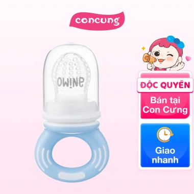 Túi nhai ăn dặm Animo xanh L RK-3.342 - giảm còn 65k, hỗ trợ phát triển hàm bé 2 Túi nhai ăn dặm Animo xanh L RK-3.342 - giảm còn 65k, hỗ trợ phát triển hàm bé 2