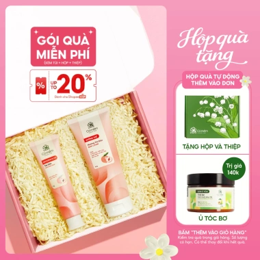 Túi Quà Tặng Bộ Sữa Dưỡng Thể + Kem Tay Cỏ Mềm - Giá chỉ 360.000đ, giảm 20
