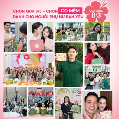 Túi Quà Tặng Bộ Sữa Dưỡng Thể + Kem Tay Cỏ Mềm - Giá chỉ 360.000đ, giảm 20 2