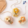 Túi Rơm Handmade Bé Gái Mùa Hè Đựng Hoa Dễ Thương, Quà Tặng 81 324 VND