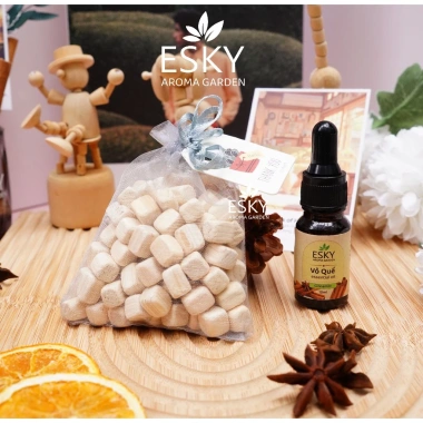 Túi Thơm Hạt Gỗ ESKY Aroma Garden - Khử mùi xe ô tô, tủ quần áo, chỉ 48.000₫